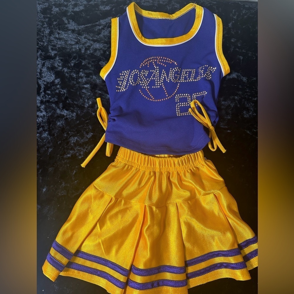 Baby Girls Lakers Set